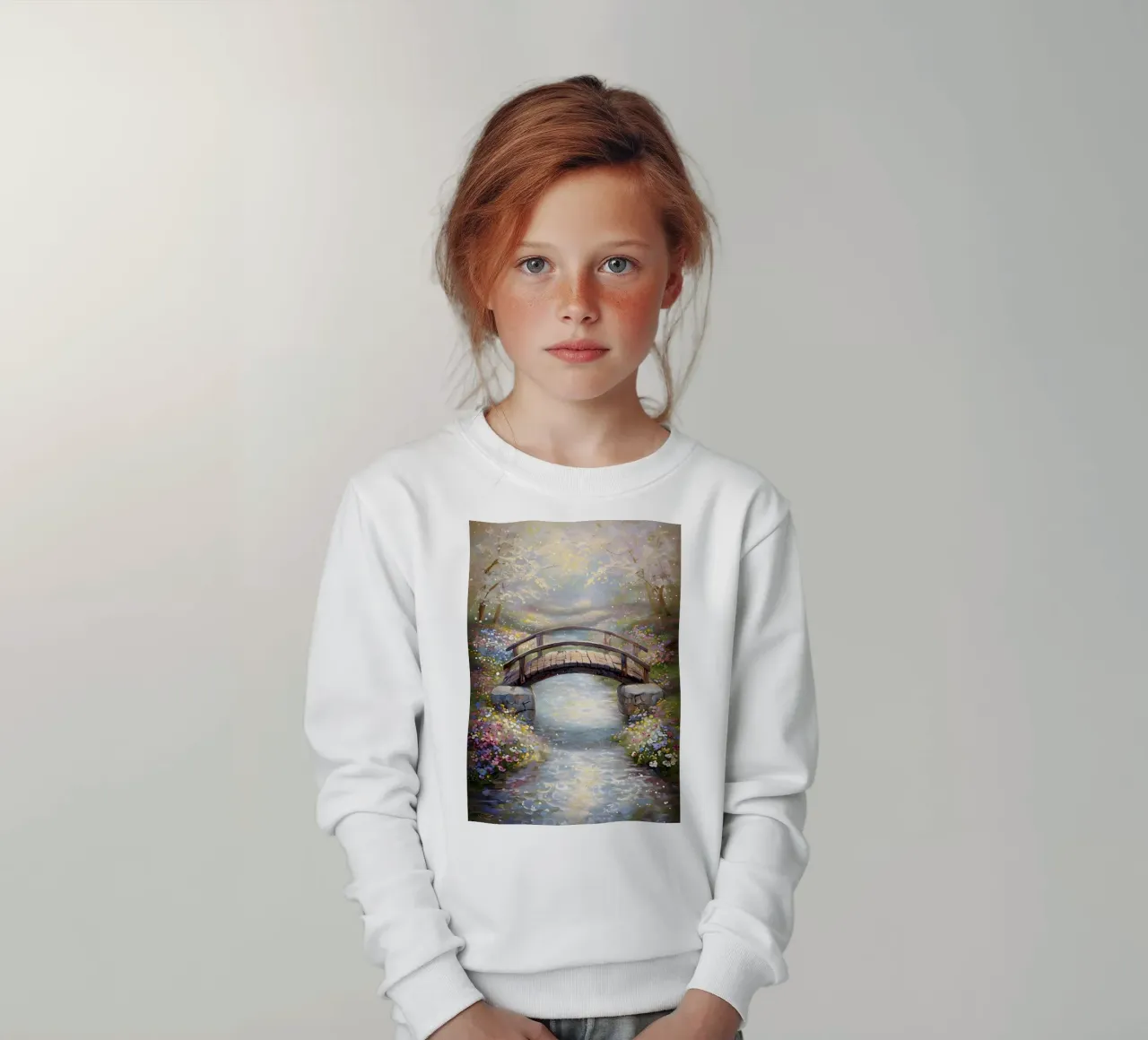 Sussurri di primavera felpa bambino da Artistic-shop