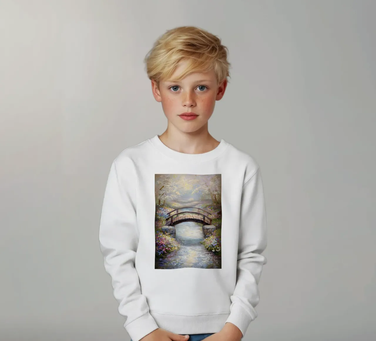 Sussurri di primavera felpa bambino da Artistic-shop