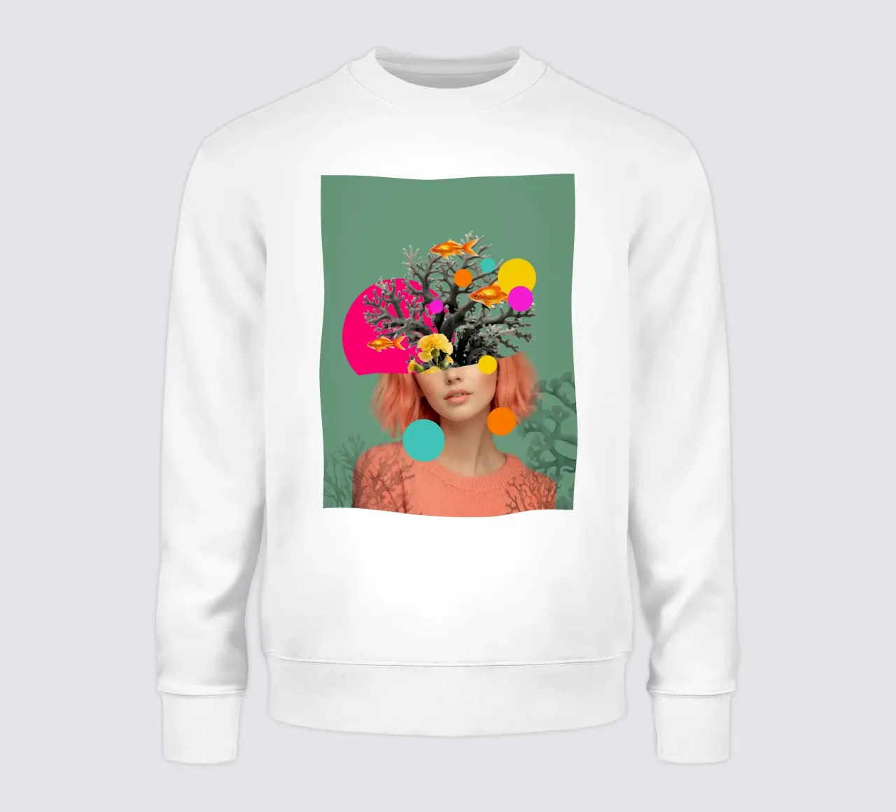 Coral Thoughts felpa da Indigo Rain