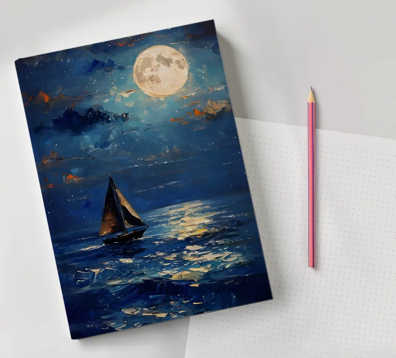 Viaggio al chiaro di luna diario da Artistic-shop