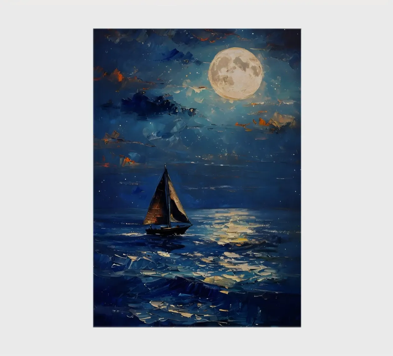 Viaggio al chiaro di luna diario da Artistic-shop