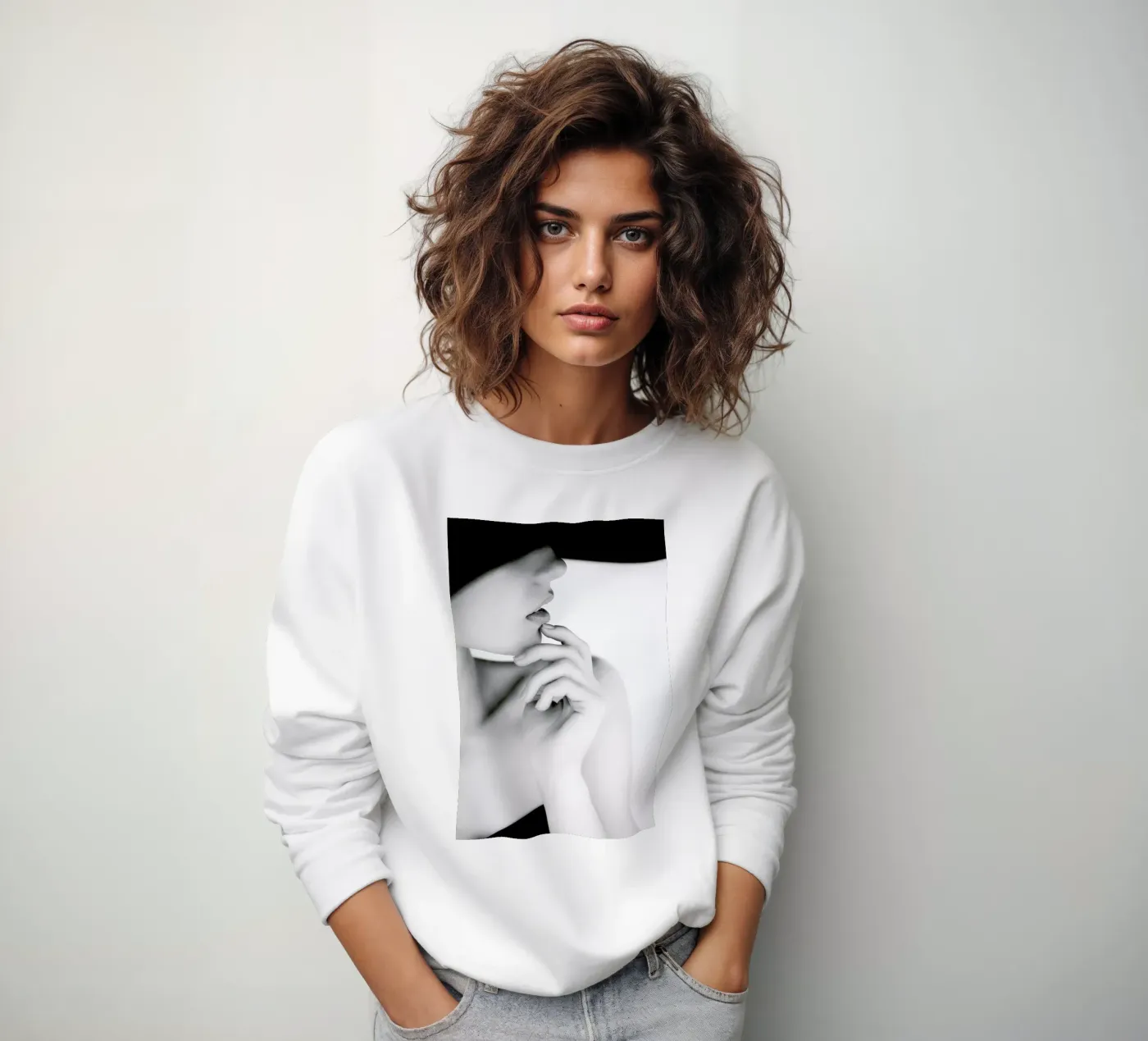 Pose sweatshirt by Runway Collective
