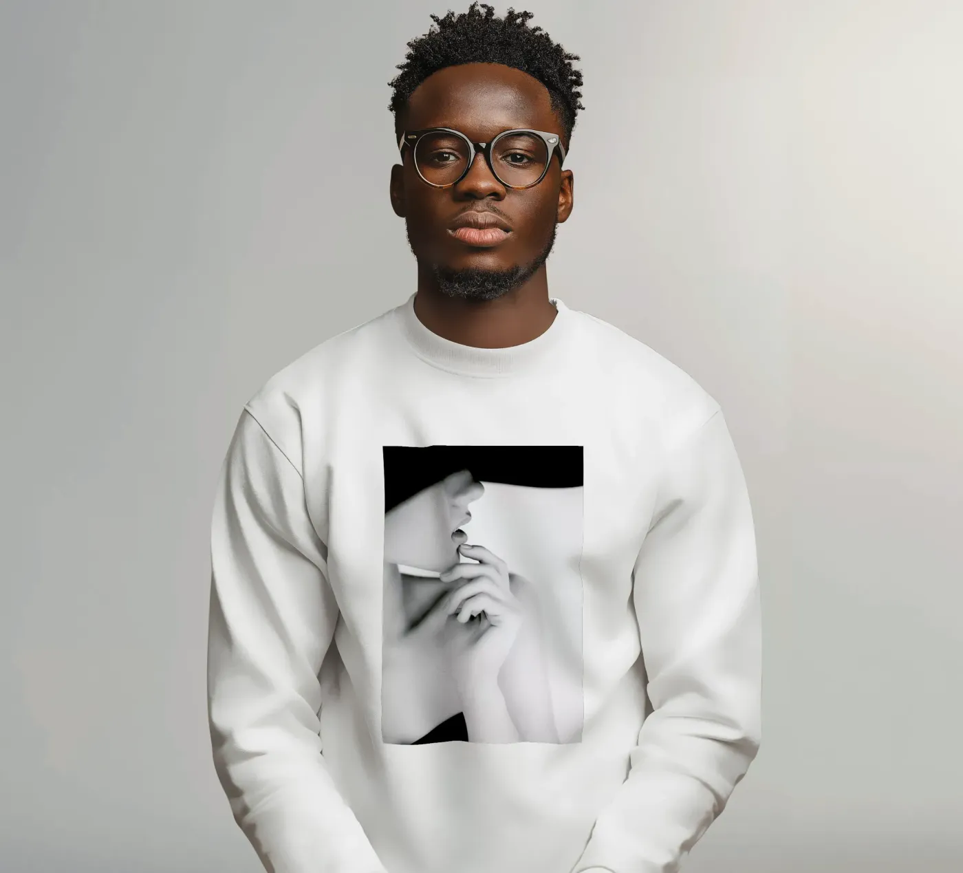 Pose sweatshirt by Runway Collective