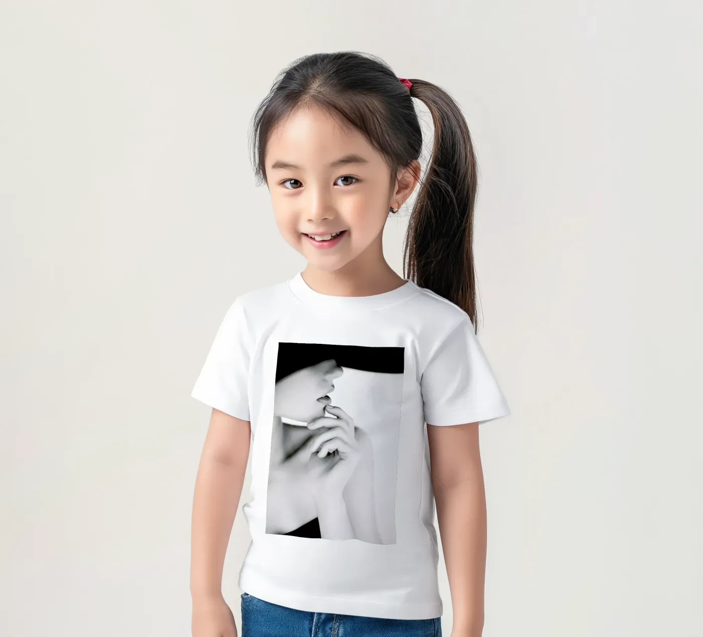 Pose kinder t-shirt van Runway Collective