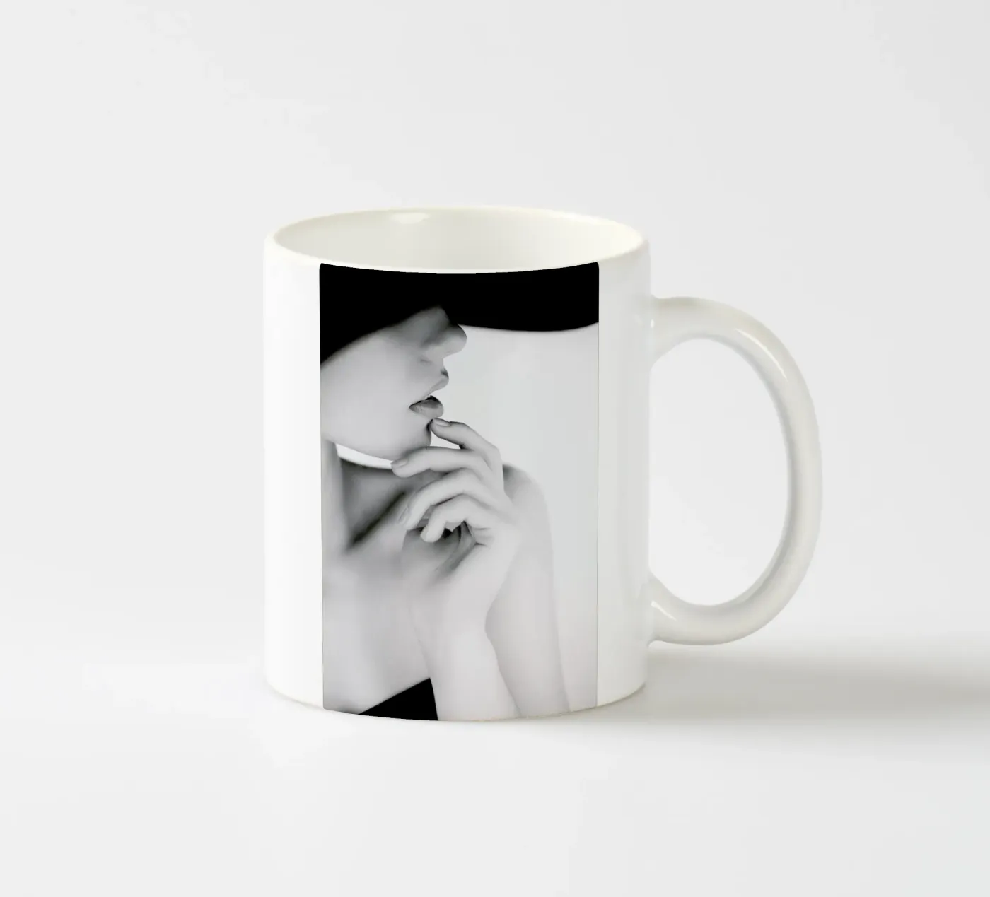 Pose ceramic mug by Runway Collective