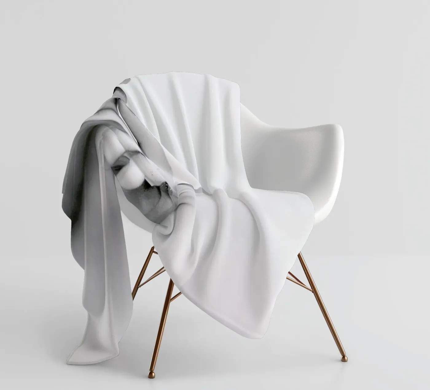 Pose Fleecedecke von Runway Collective