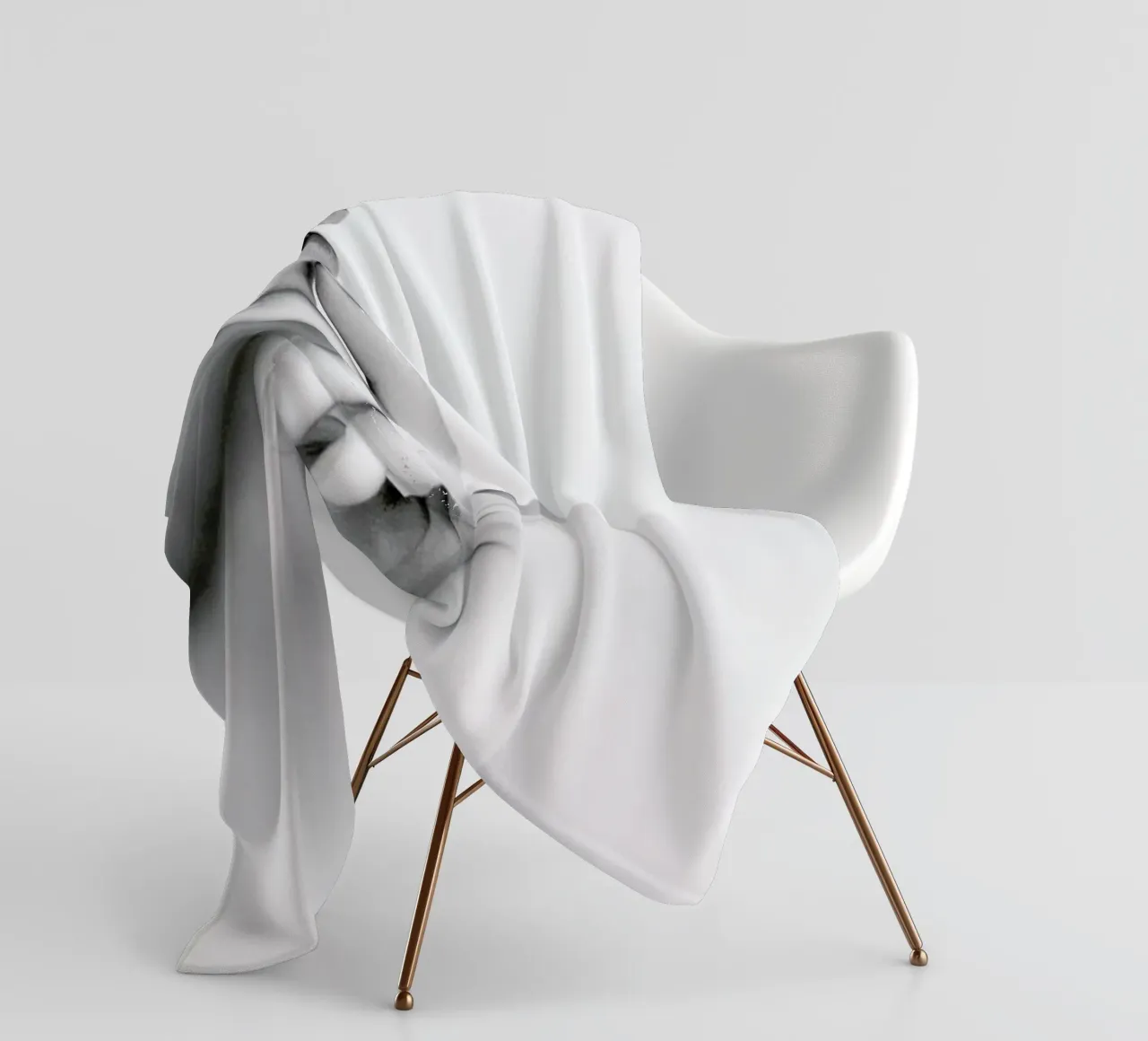 Pose Fleecedecke von Runway Collective