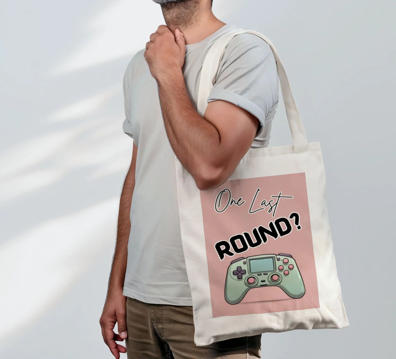 Controller di gioco One Last Round per giocatori e streamer borsa in juta da Cold Wild