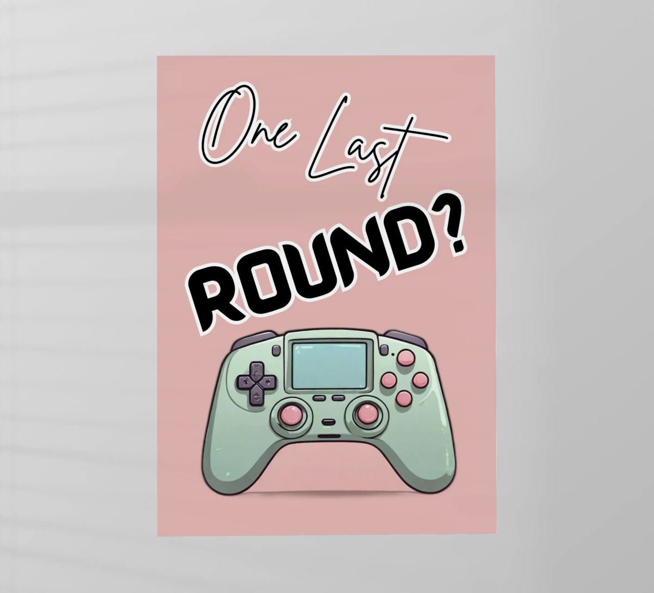 Controller di gioco One Last Round per giocatori e streamer pellicola backlit da Cold Wild
