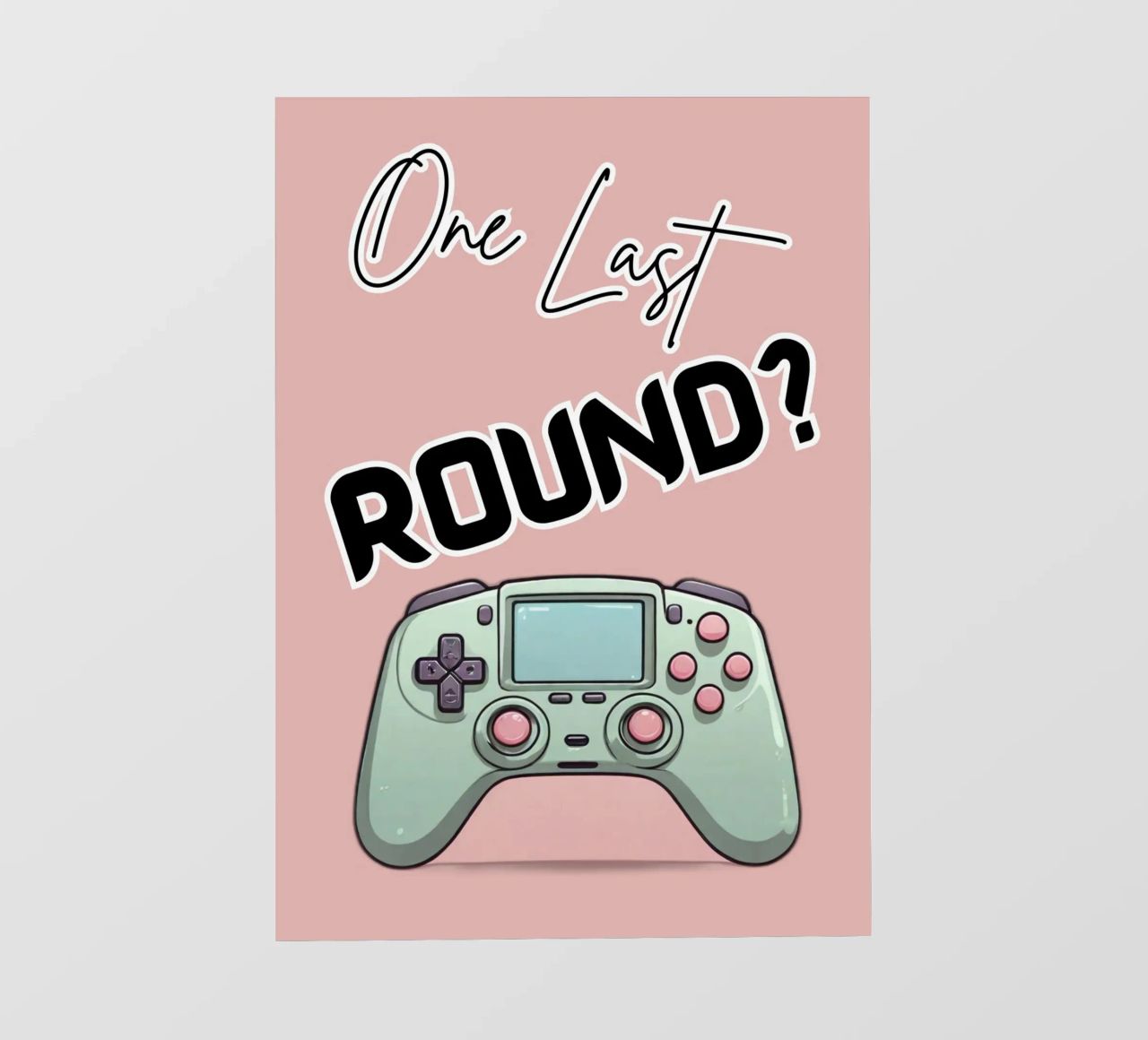 Controller di gioco One Last Round per giocatori e streamer pellicola backlit da Cold Wild