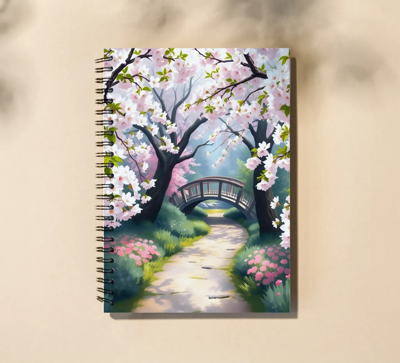 Kirschblüten Gelassenheit Ringbuch von Artistic-shop