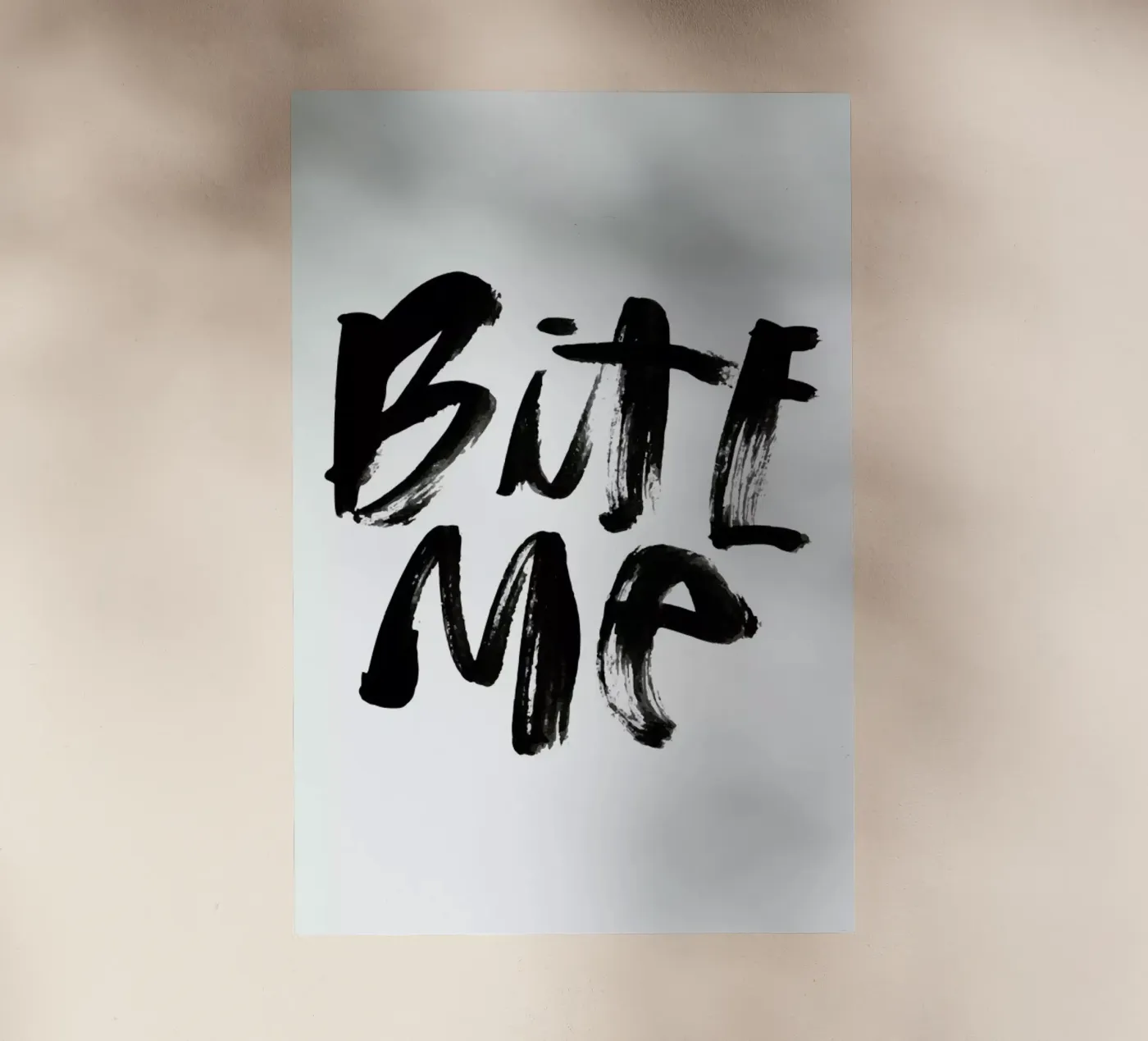 Bite Me backlit folie van Dead Language