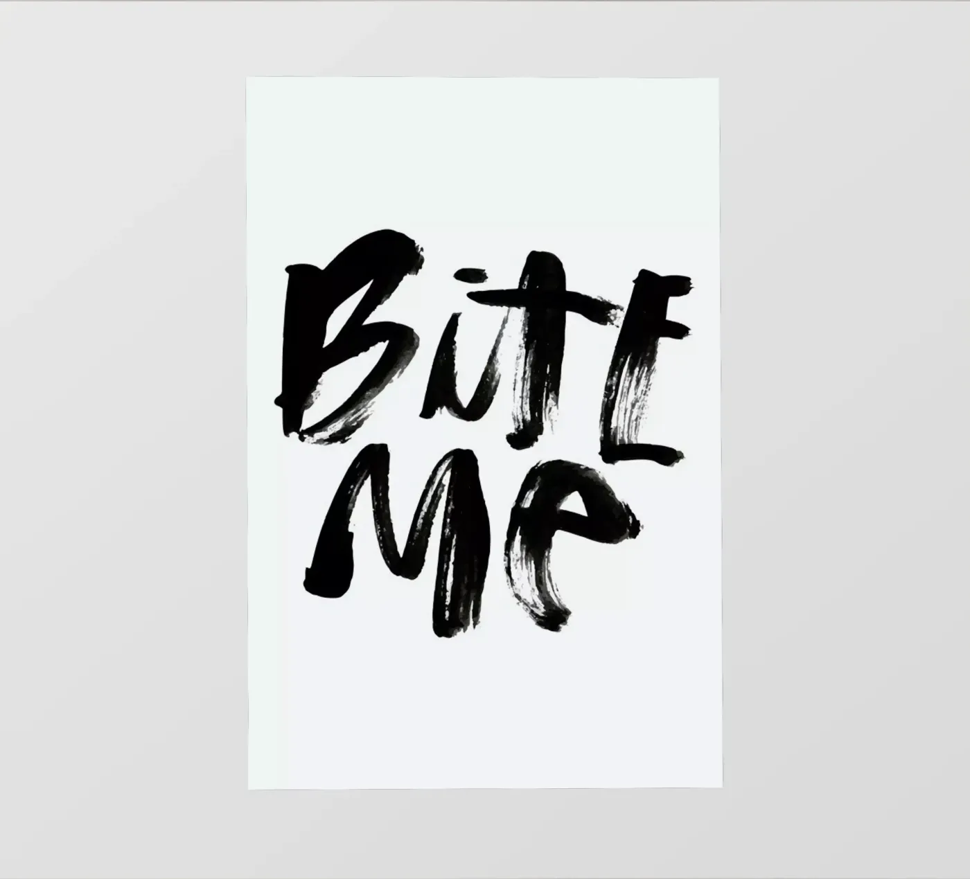 Bite Me backlit folie van Dead Language