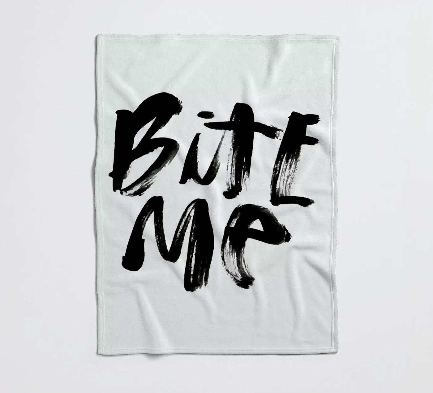 Bite Me fleecedeken van Dead Language