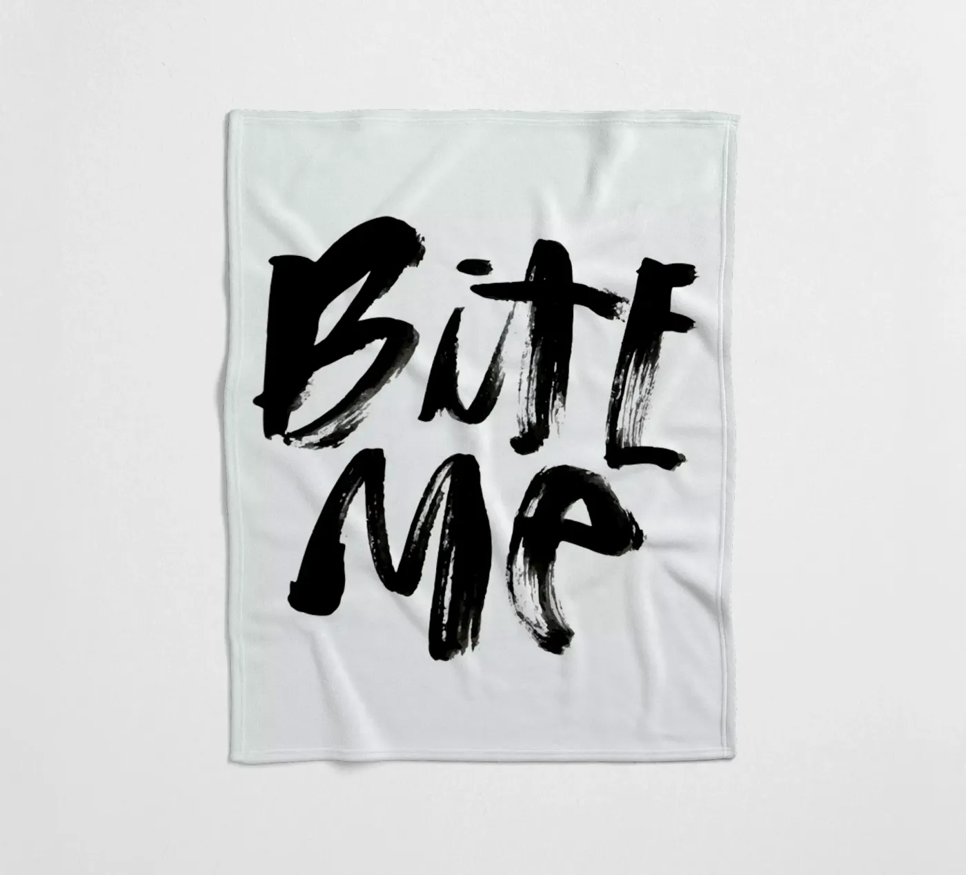 Bite Me Fleecedecke von Dead Language