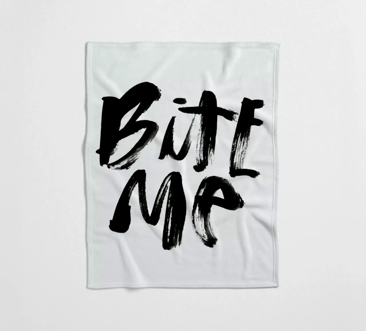 Bite Me fleecedeken van Dead Language