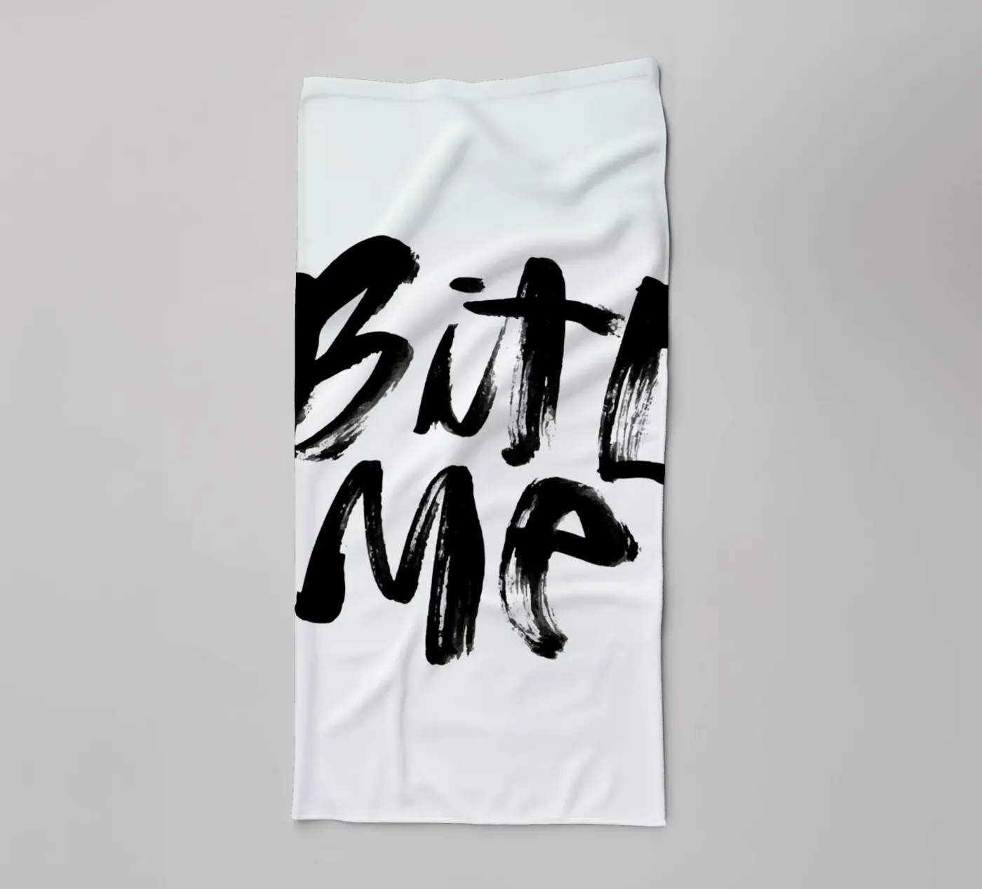 Bite Me towel by Dead Language