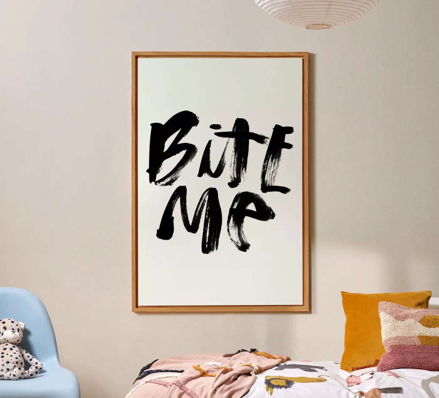 Bite Me alluminio dibond da Dead Language