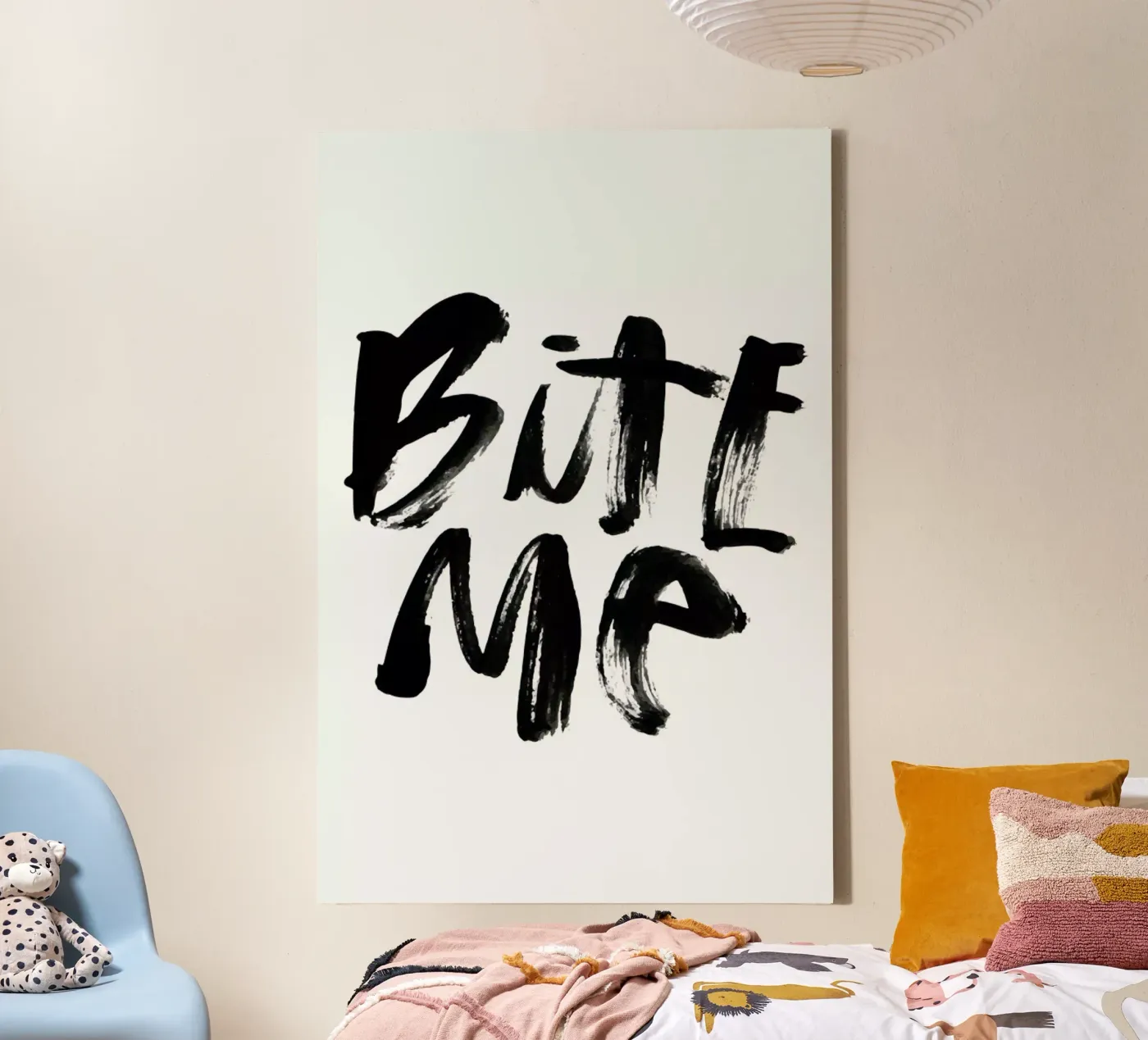 Bite Me canvas van Dead Language