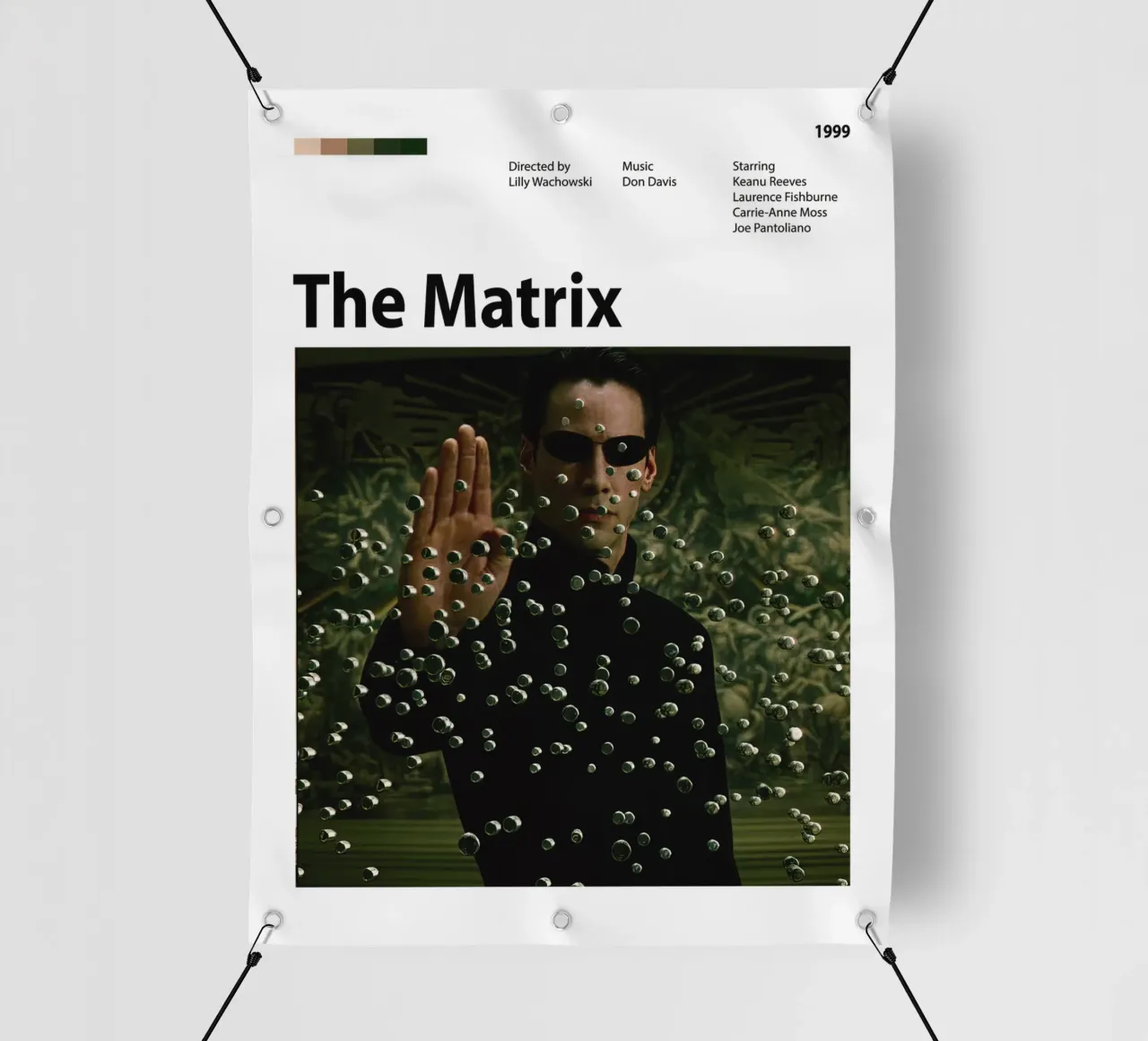 Matrix telo in pvc da The Movie Wall