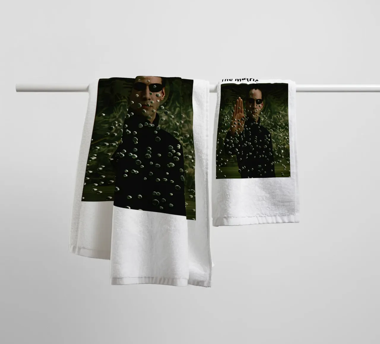 Matrix asciugamano da bagno da The Movie Wall