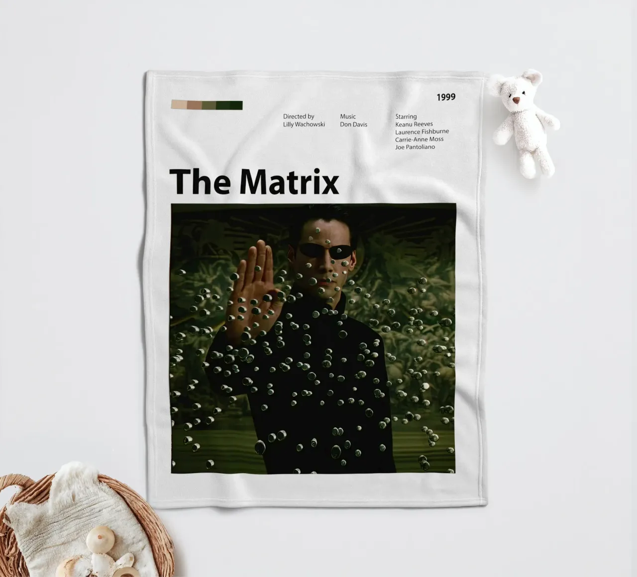 Matrix coperta in pile da The Movie Wall