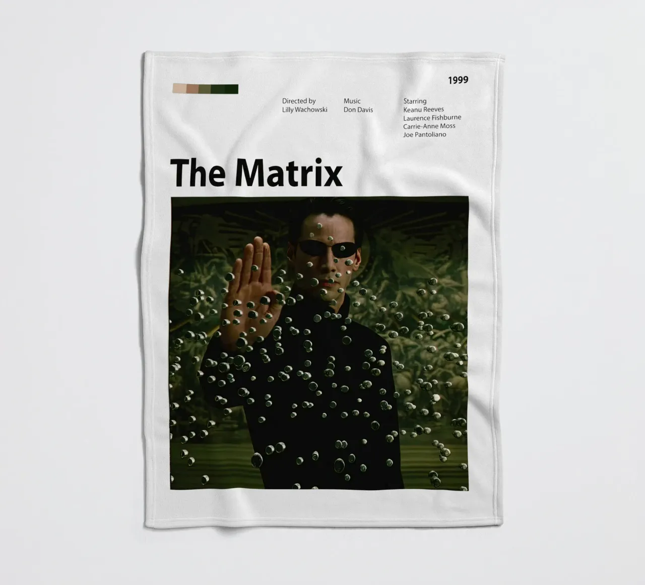 Matrix coperta in pile da The Movie Wall