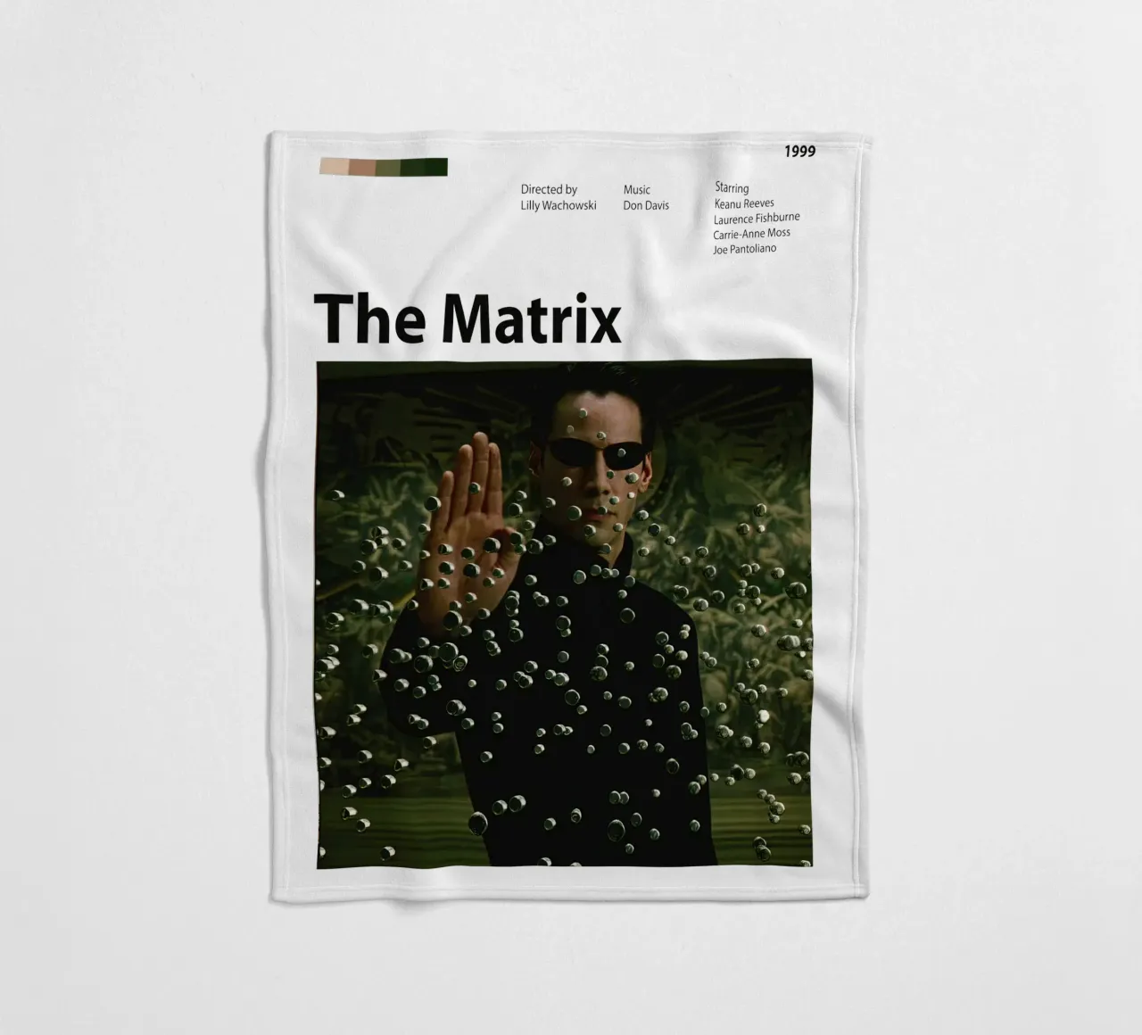 Matrix coperta in pile da The Movie Wall
