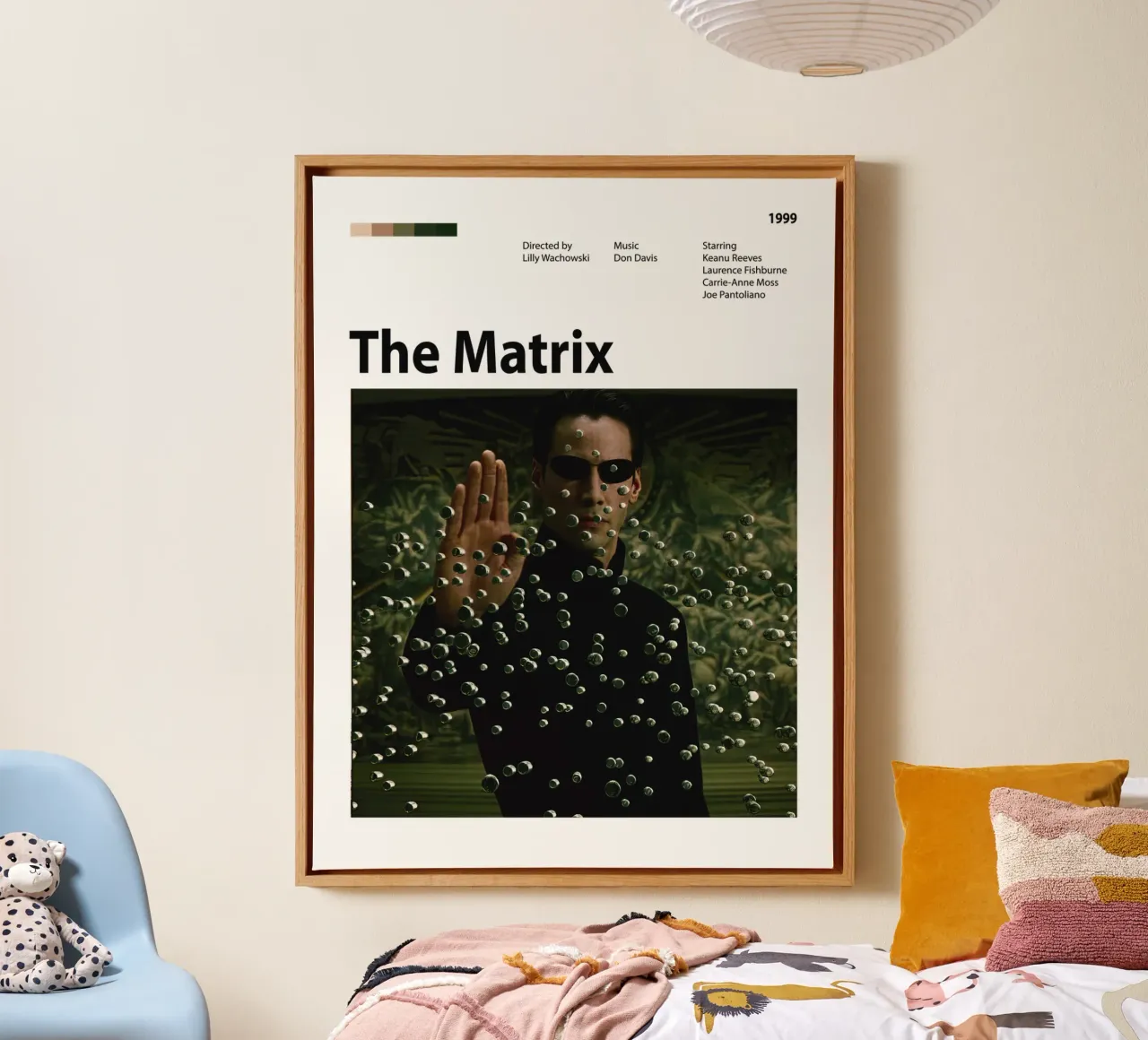 The Matrix canvas by 🎞 The Movie Wall