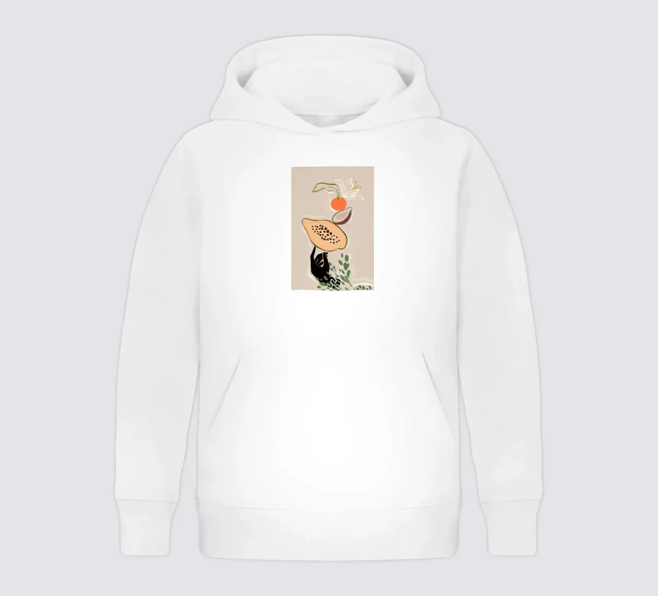 Balancing Fruits Kinder Hoodie von Arty Guava