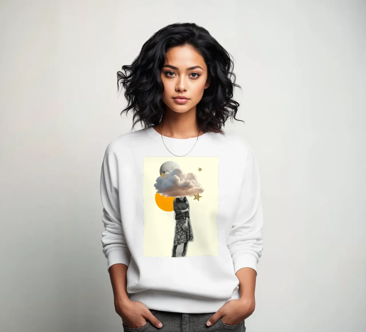 Head in the Clouds sweatshirt by Indigo Rain