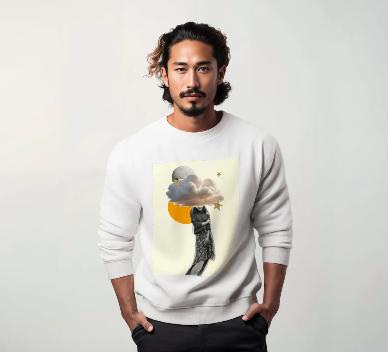 Head in the Clouds sweatshirt by Indigo Rain