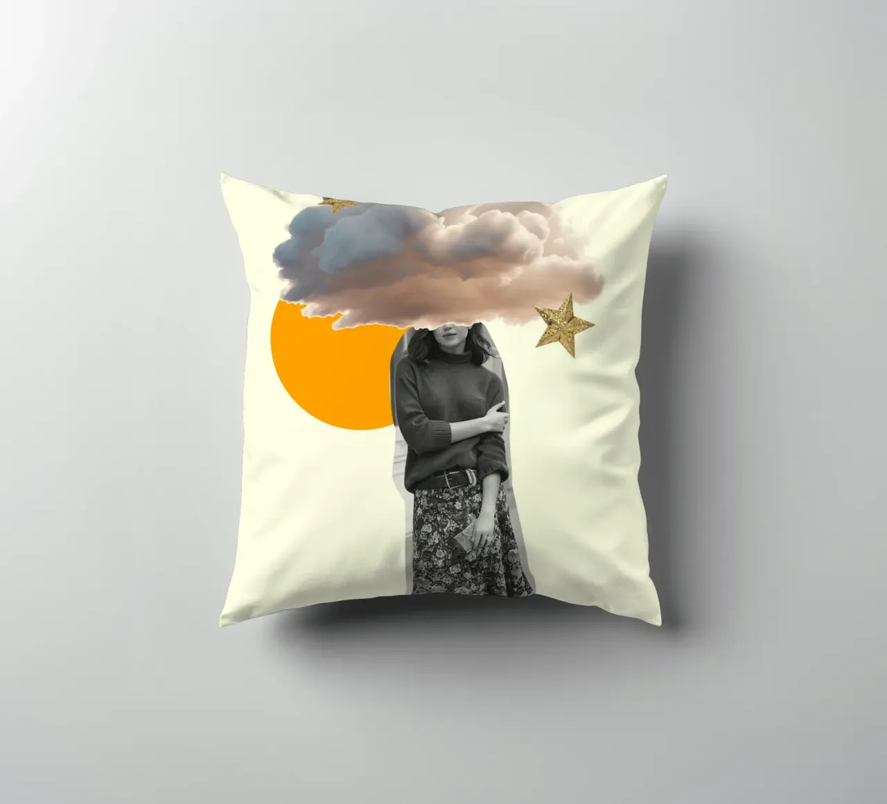 Head in the Clouds cuscino da Indigo Rain