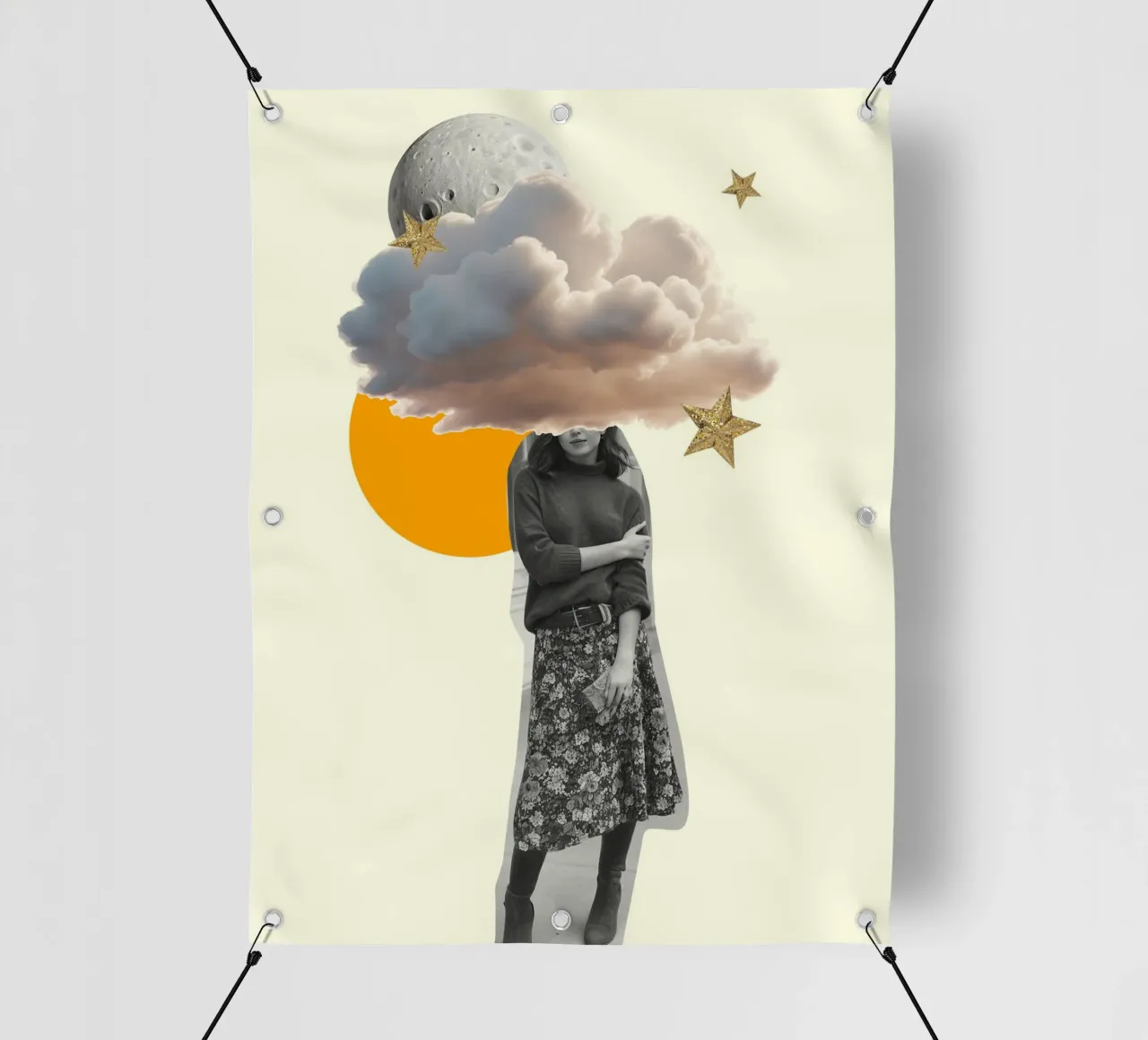 Head in the Clouds telo in pvc da Indigo Rain