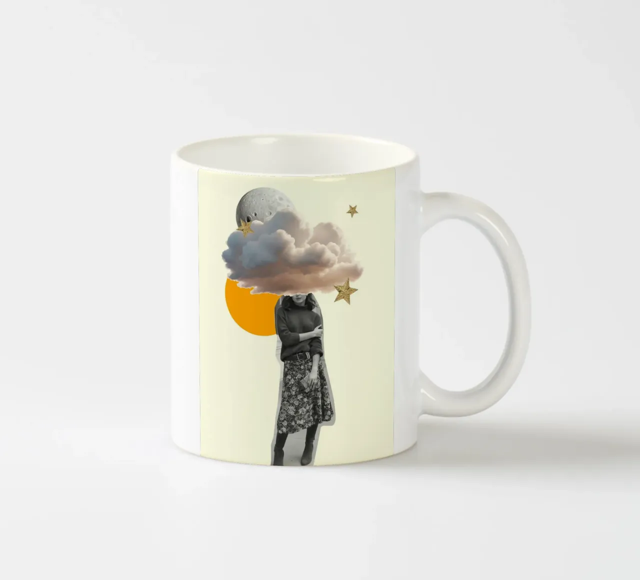 Head in the Clouds tazza in ceramica da Indigo Rain