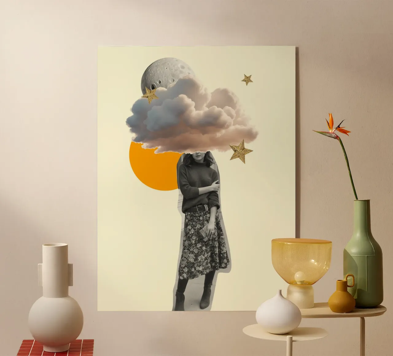 Head in the Clouds plexiglass da Indigo Rain