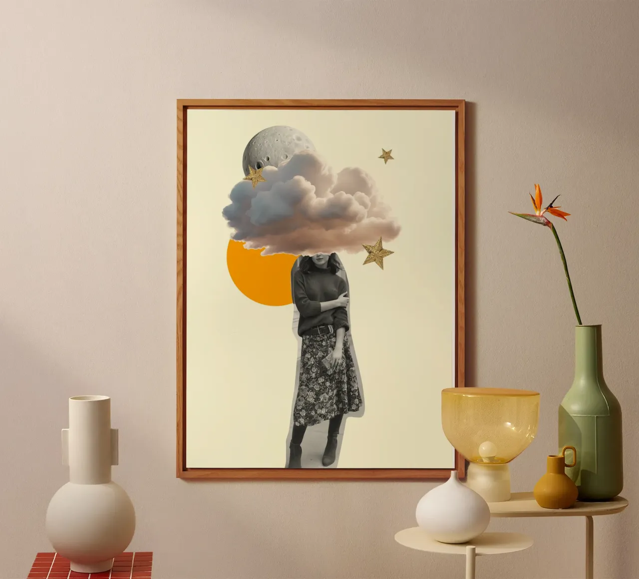 Head in the Clouds alluminio dibond da Indigo Rain