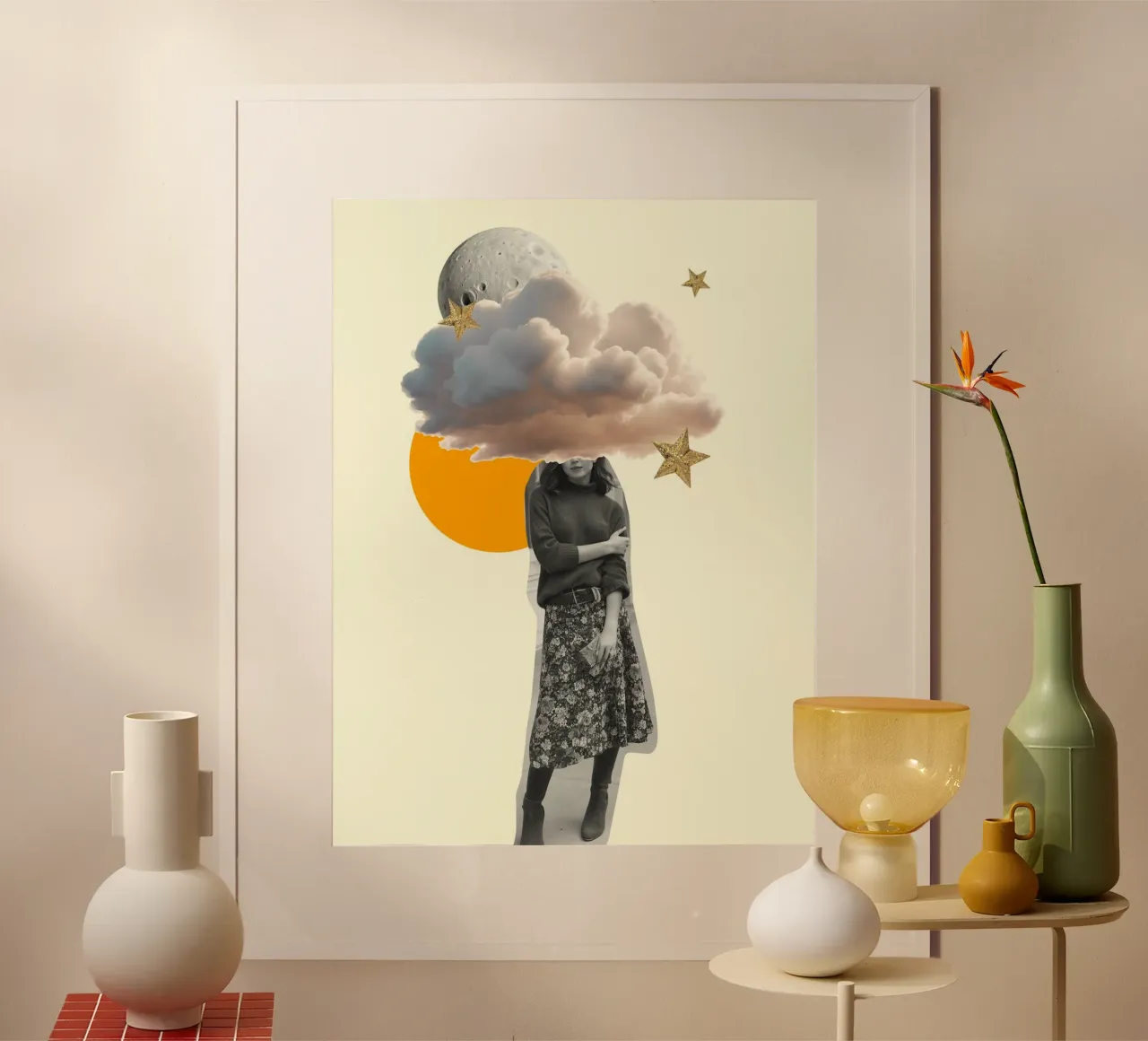 Head in the Clouds poster da Indigo Rain