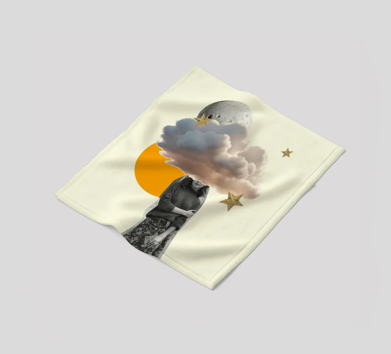 Head in the Clouds coperta in pile da Indigo Rain