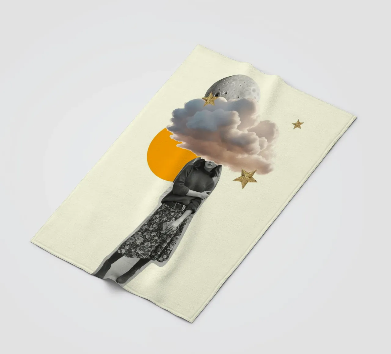 Head in the Clouds coperta in pile da Indigo Rain