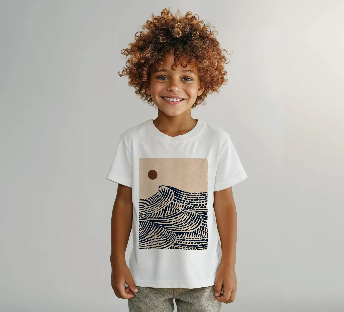 Marea indaco t-shirt bambini da Artistic-shop