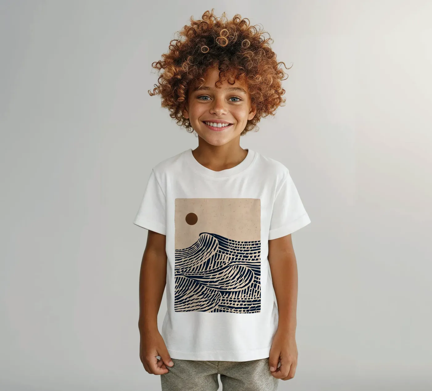 Marea indaco t-shirt bambini da Artistic-shop