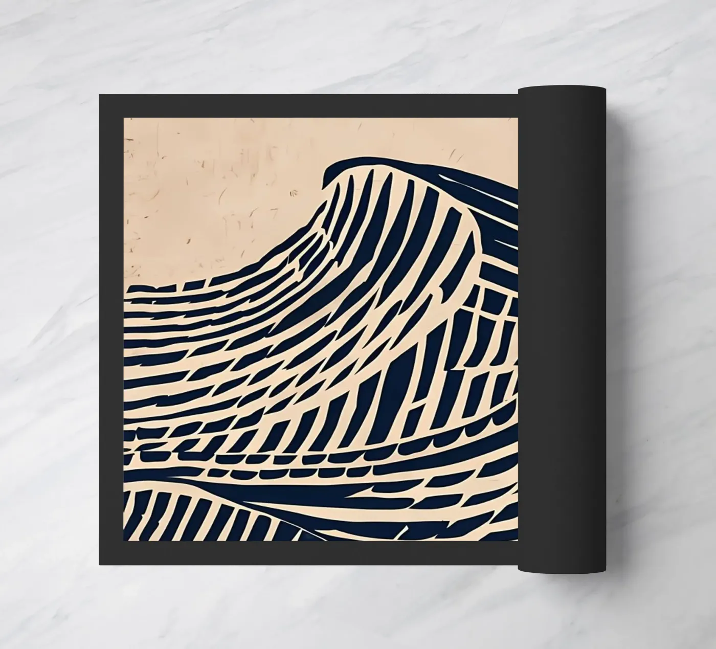 Indigo Tide doormat by Artistic-shop