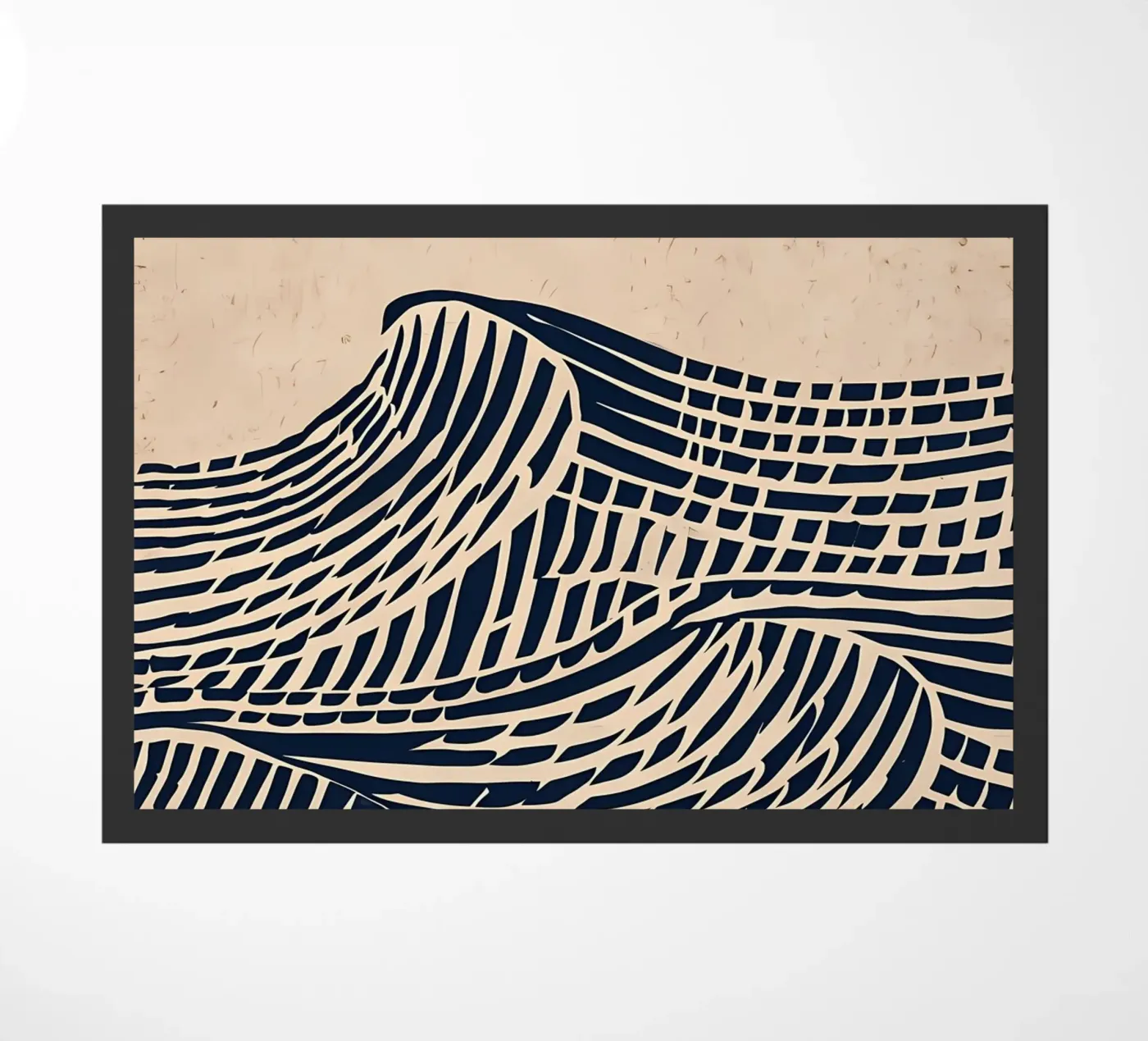 Indigo Tide doormat by Artistic-shop