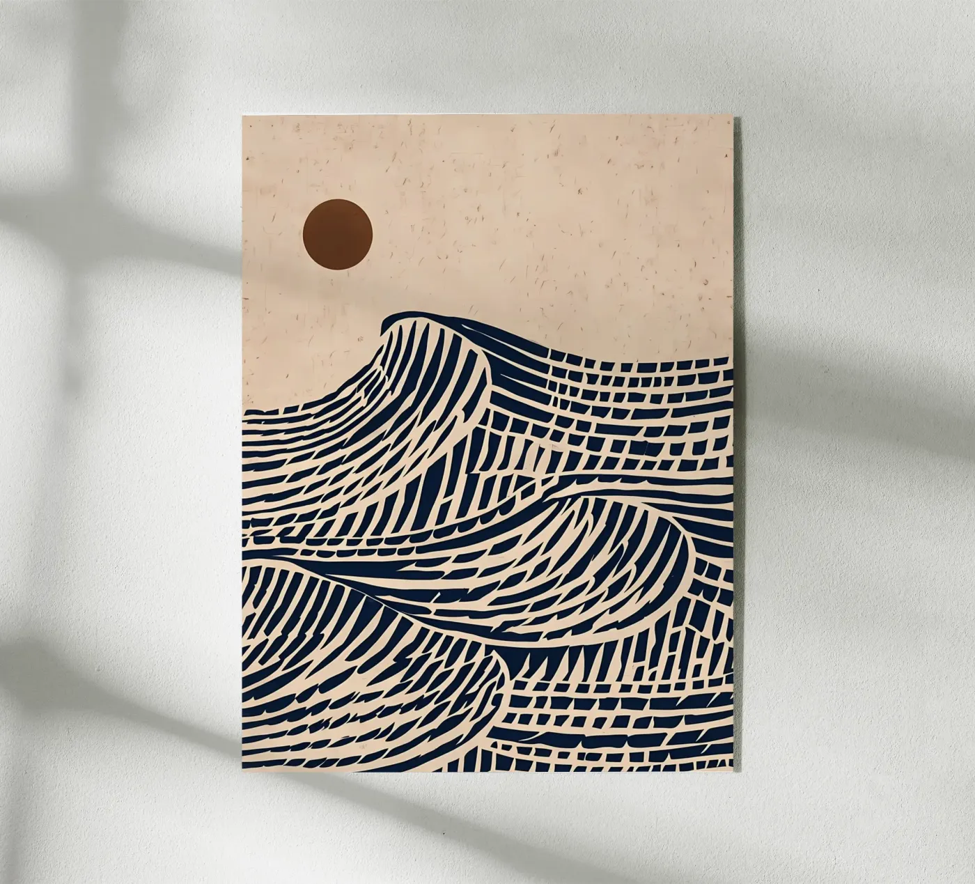 Marea indaco plexiglass da Artistic-shop