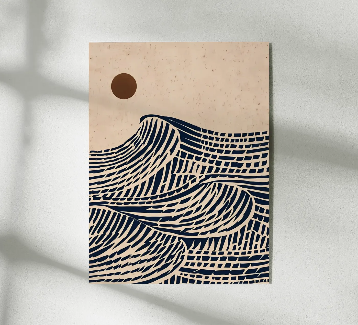 Indigo Tide plexiglass da Artistic-shop