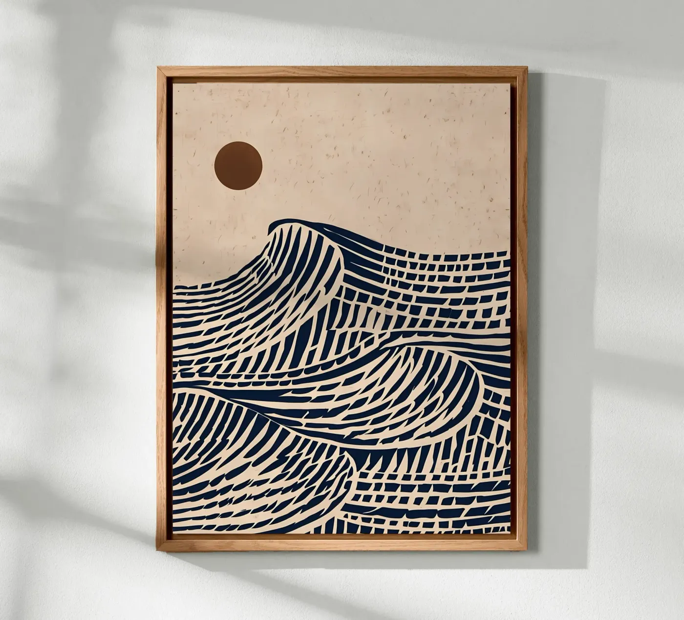 Marea indaco alluminio dibond da Artistic-shop