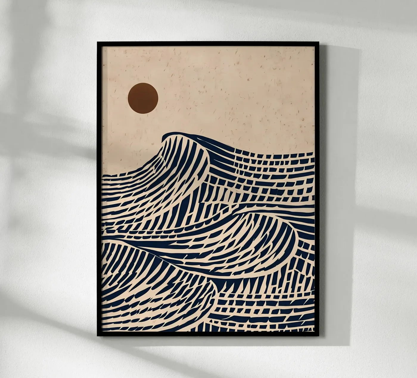 Marea indaco poster da Artistic-shop