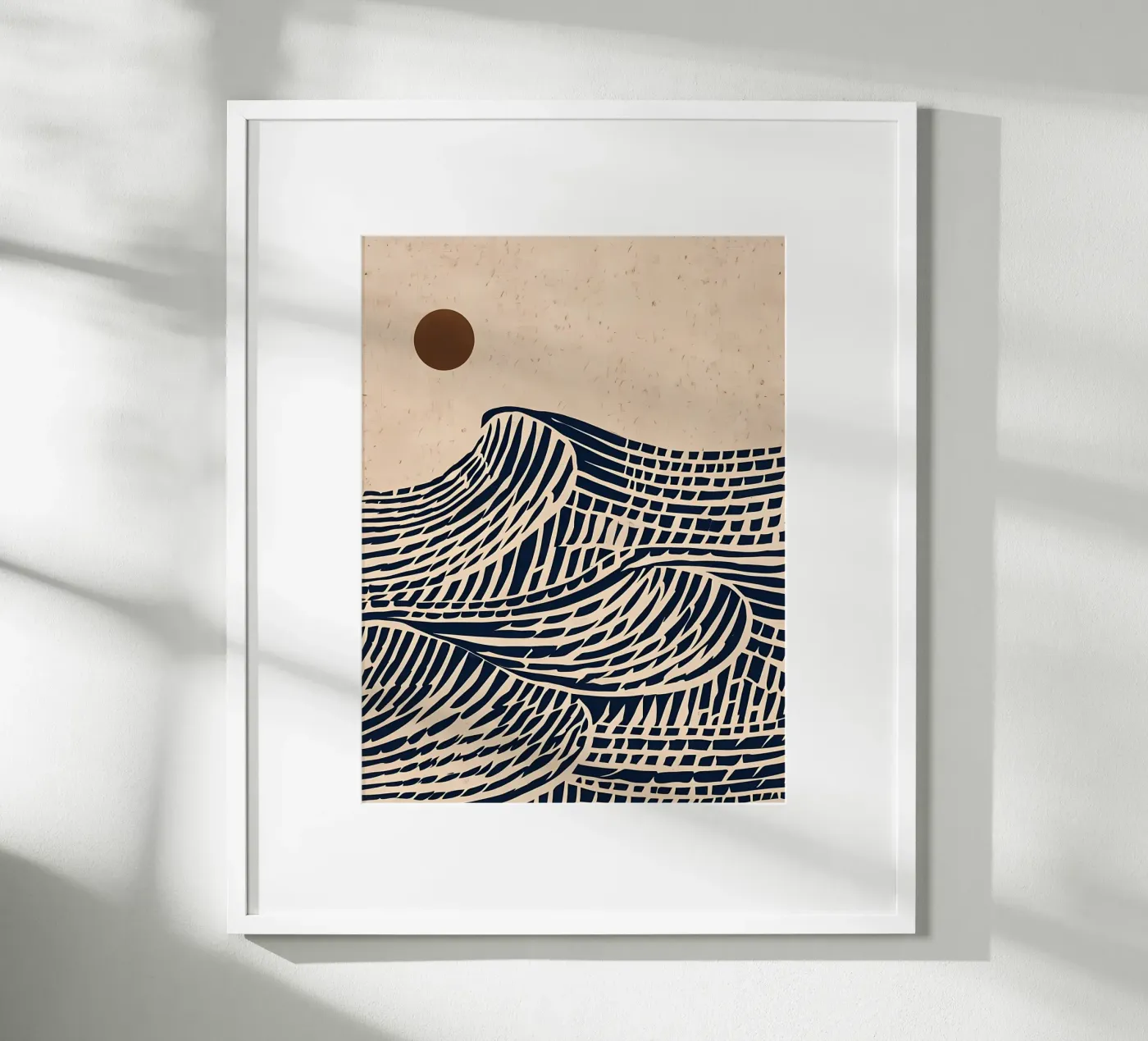 Marea indaco poster da Artistic-shop