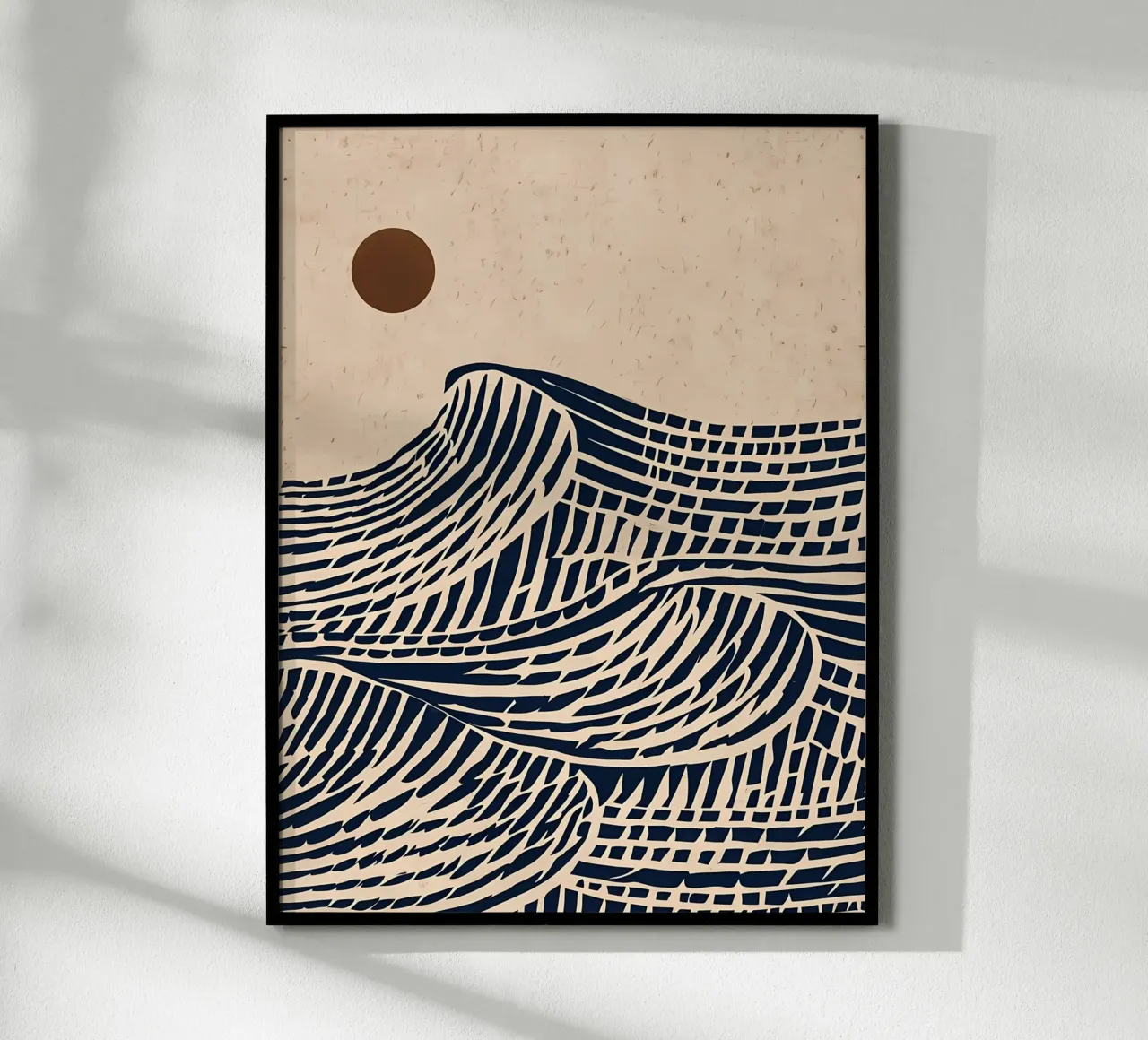 Marea indaco poster da Artistic-shop